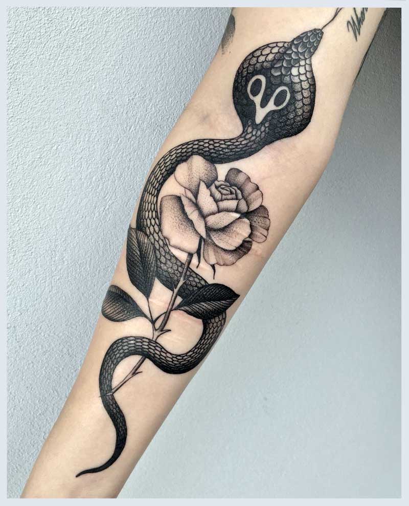 20 Tribal Snake Tattoo Designs For Men  Serpentine Ink Ideas