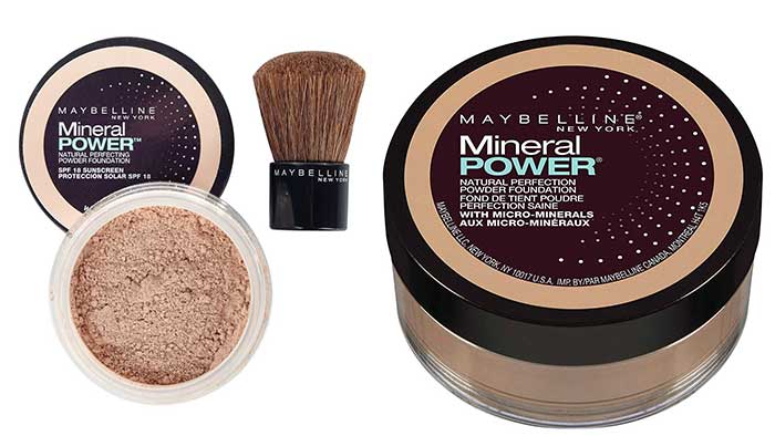 Maybelline Mineral Power Foundation Color Chart