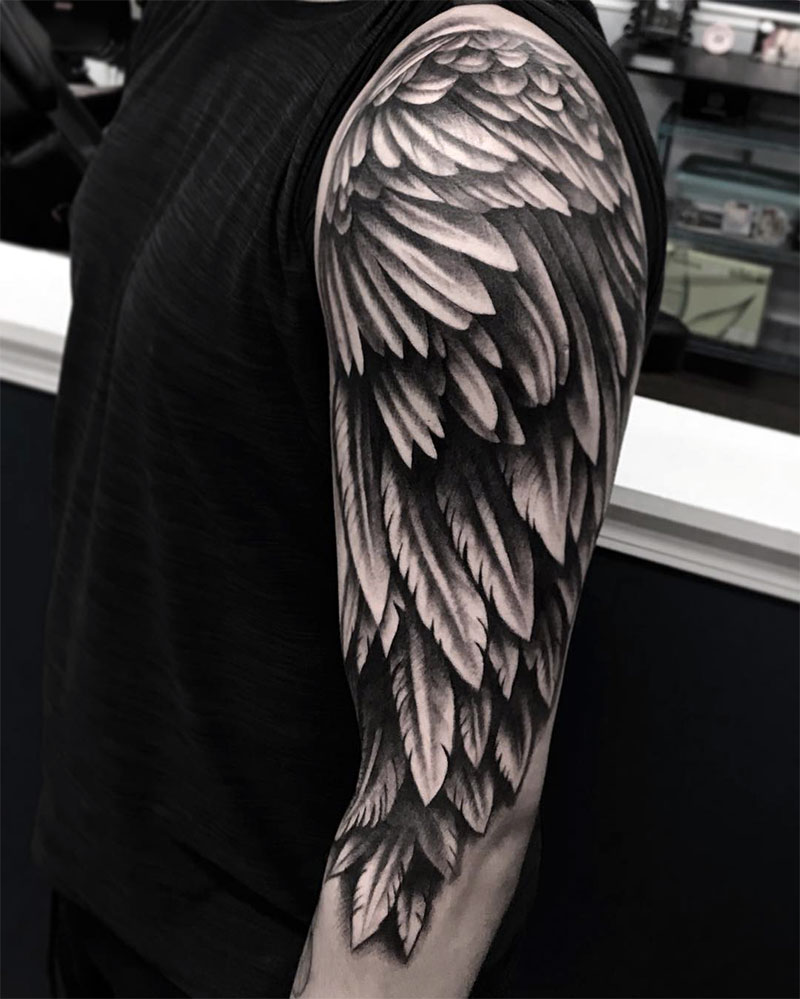 The true meaning and beauty of the angel wings tattoo