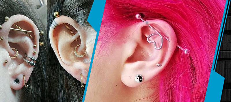 weekend schilder Voorspeller Industrial Piercing | Get Your Industrial Piercing The Right Way!