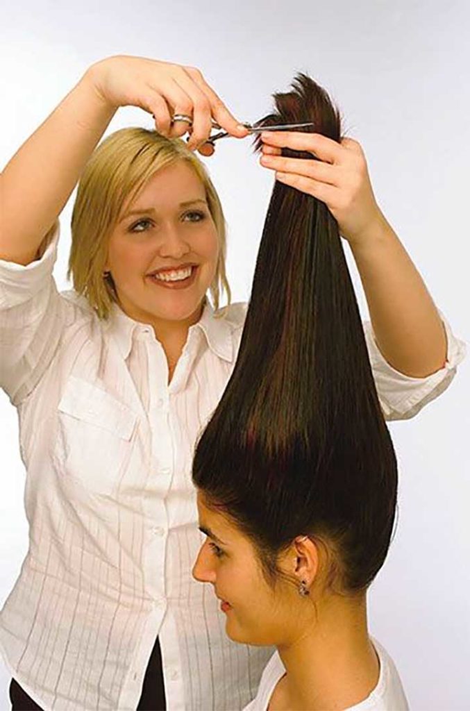 Cutting Hair with Lightning Speed