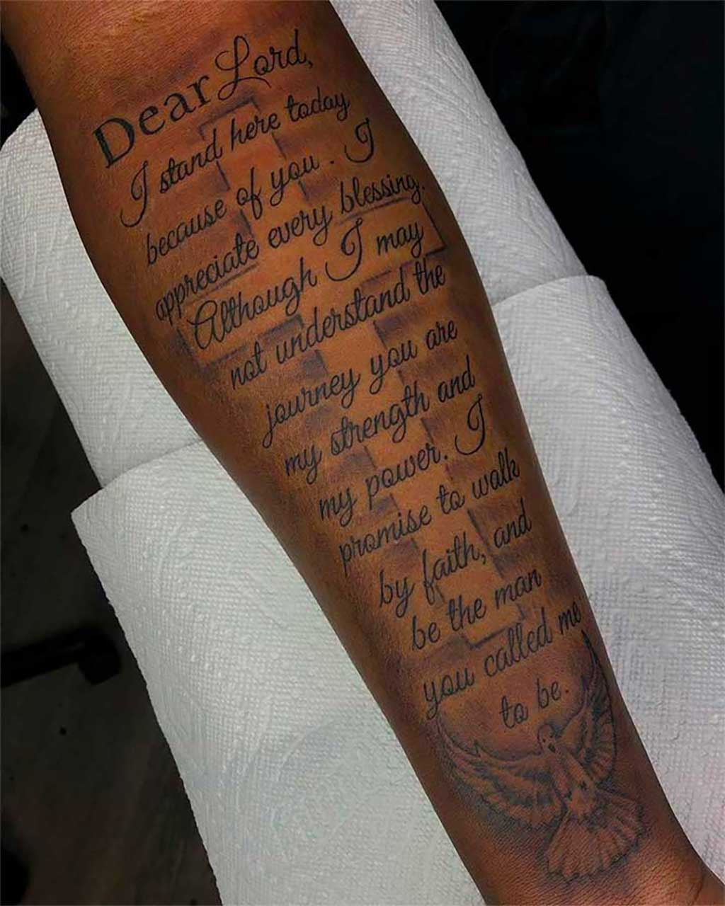 Bible Verse Tattoos and Ideas